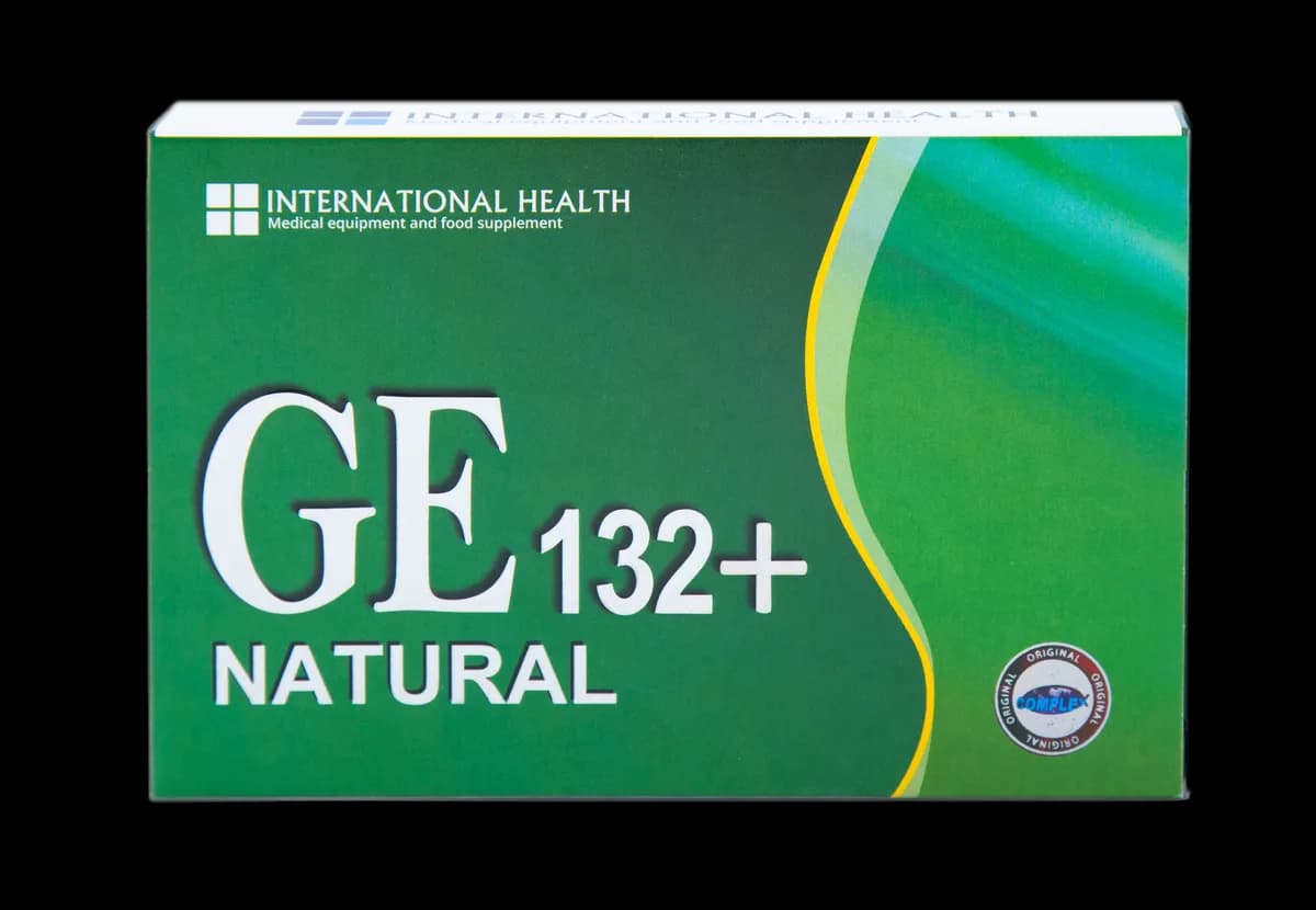 GE132+ Natural – детал на пакувањето